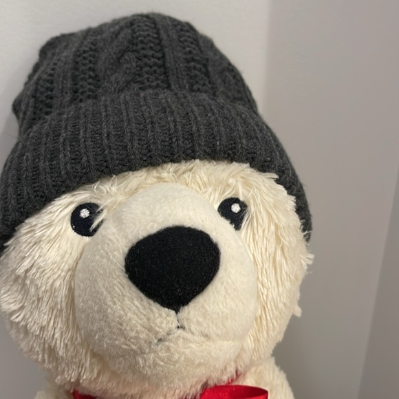 Banana Republic, Cable knit Beanie,Colour- Gray, Unisex, One size, New - Picture 4 of 4